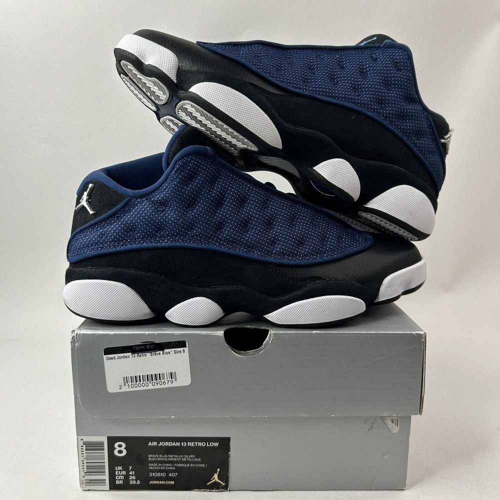 Nike Shoes Air Jordan 13 Retro Low “Brave Blue” 2024 - Picture 1 of 8